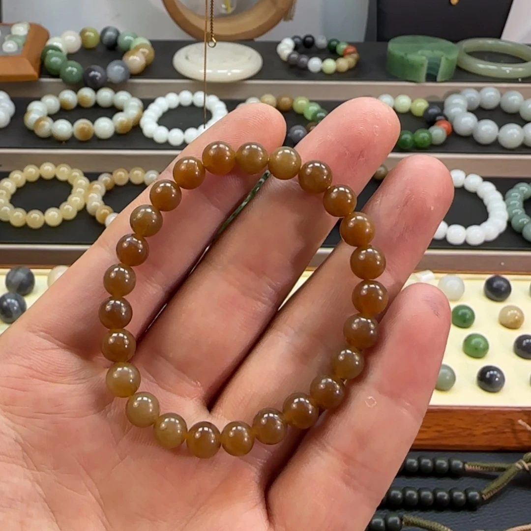 【闪购商品】和田玉（糖玉）手链未镶嵌