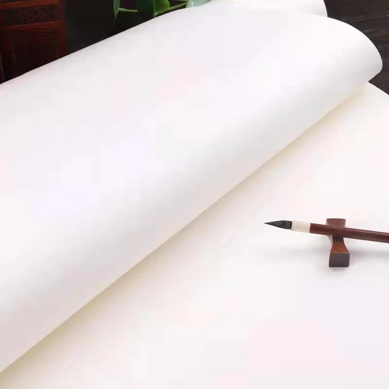 晓茗轩定制国标古法檀皮 白色生宣 2米X2.4米 25张