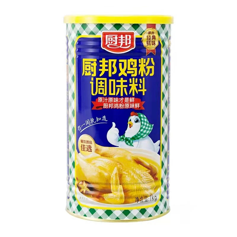 厨邦鸡粉1kg罐装原味醇鲜浓香型鸡汁炒菜高汤增鲜经典上汤调味