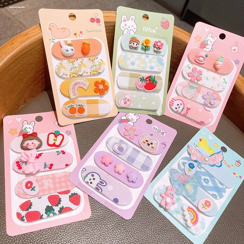 儿童刘海贴魔法贴碎发整理神器女孩夏天头发粘发帖魔术贴发卡头饰