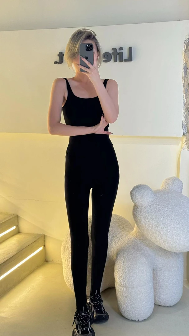 打底高腰德绒保暖裤 NO退NO换