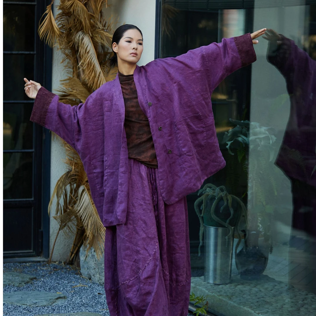 原沐分享 麻依者 1277 上衣