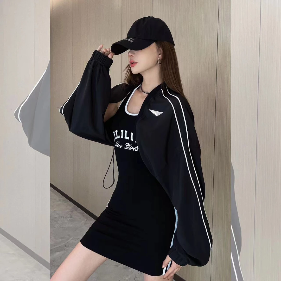婉君【硬核两条杠】条纹机能炸街休闲百搭女外套LWJ23A1C515