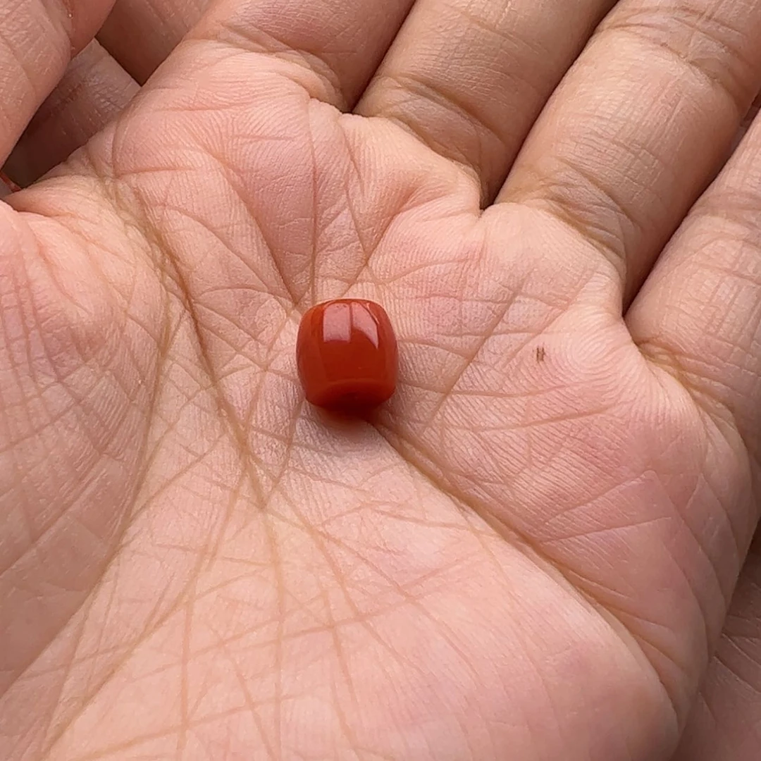 【闪购商品】南红玛瑙珠宝奇石未镶嵌欧*直切珠福利价