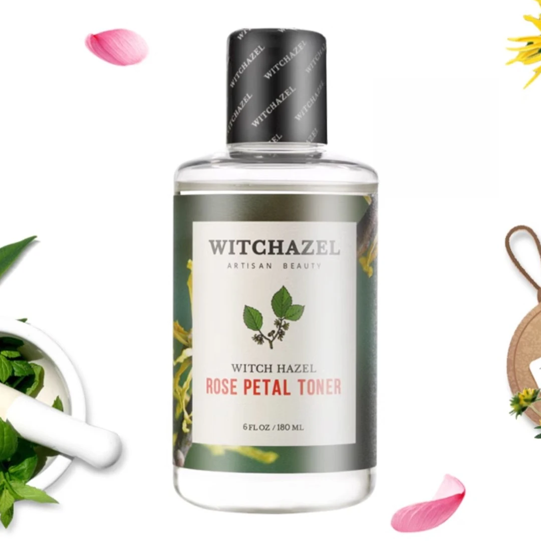 金缕梅玫瑰爽肤水进口柔肤水湿敷滋润舒养补水清爽大瓶爽肤水正品