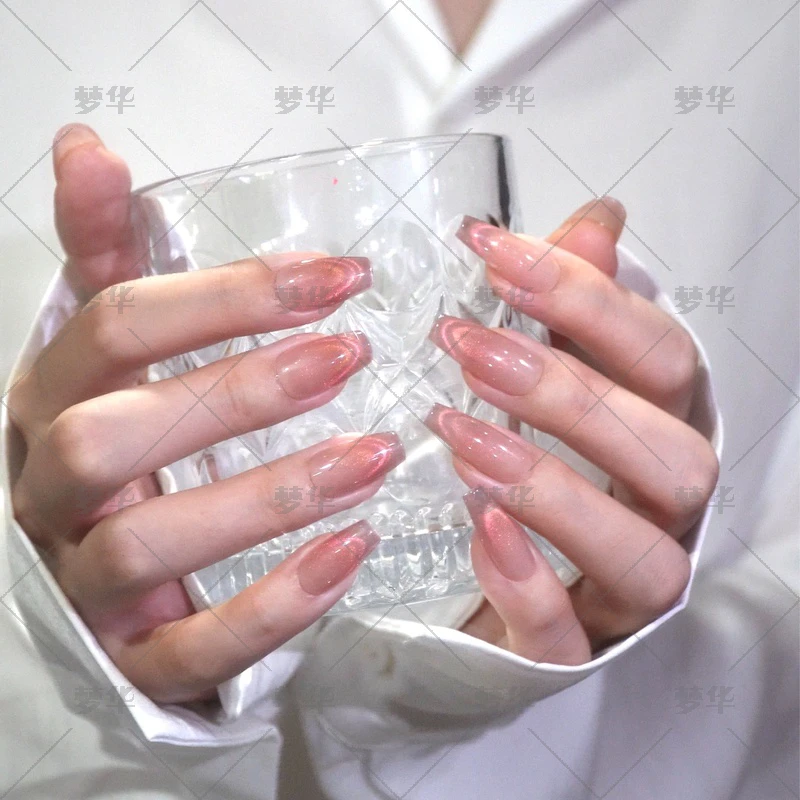 多巴胺双猫眼-柒柒家纯手工美甲