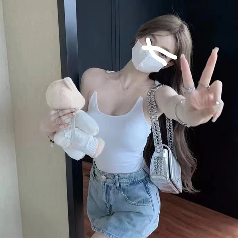 【隐藏款】透明肩带时尚气质凉爽透气打底背心吊带上衣