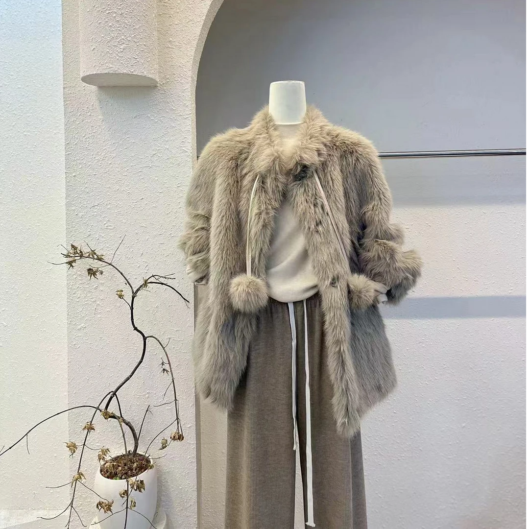 【苏兰文】百搭新品毛球上衣-24049