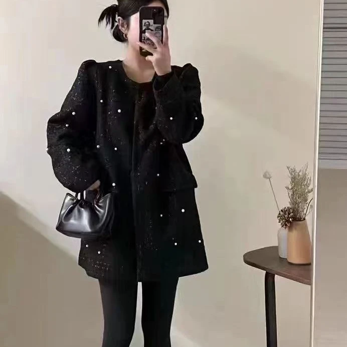 【苏兰文新品】9988-珍珠小香外套（BSJ）