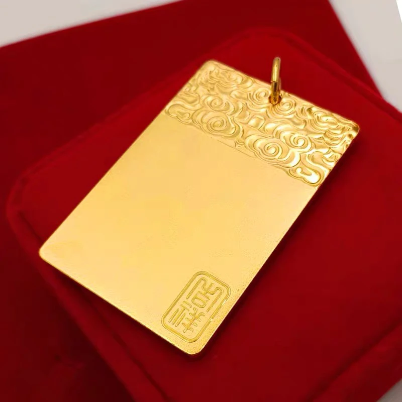 合金吊坠 合金吊坠 大号精工无事牌