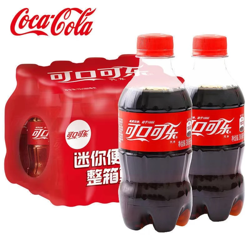 300ML*6瓶可口可乐小瓶便携装夏季即饮特饮碳酸冰爽美味瓶装