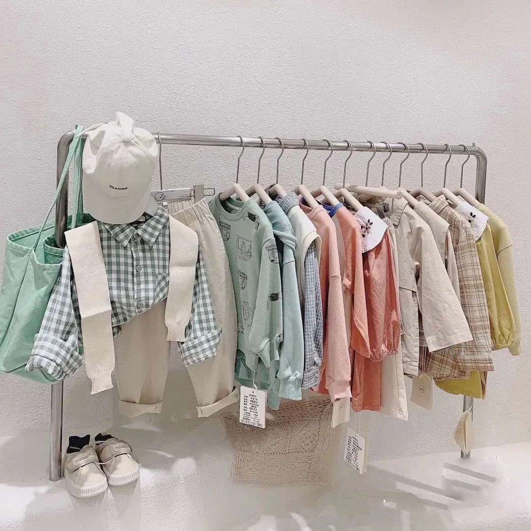 1️⃣女童微瑕孤品童装儿童加绒宝宝洋气韩版格子春秋时尚