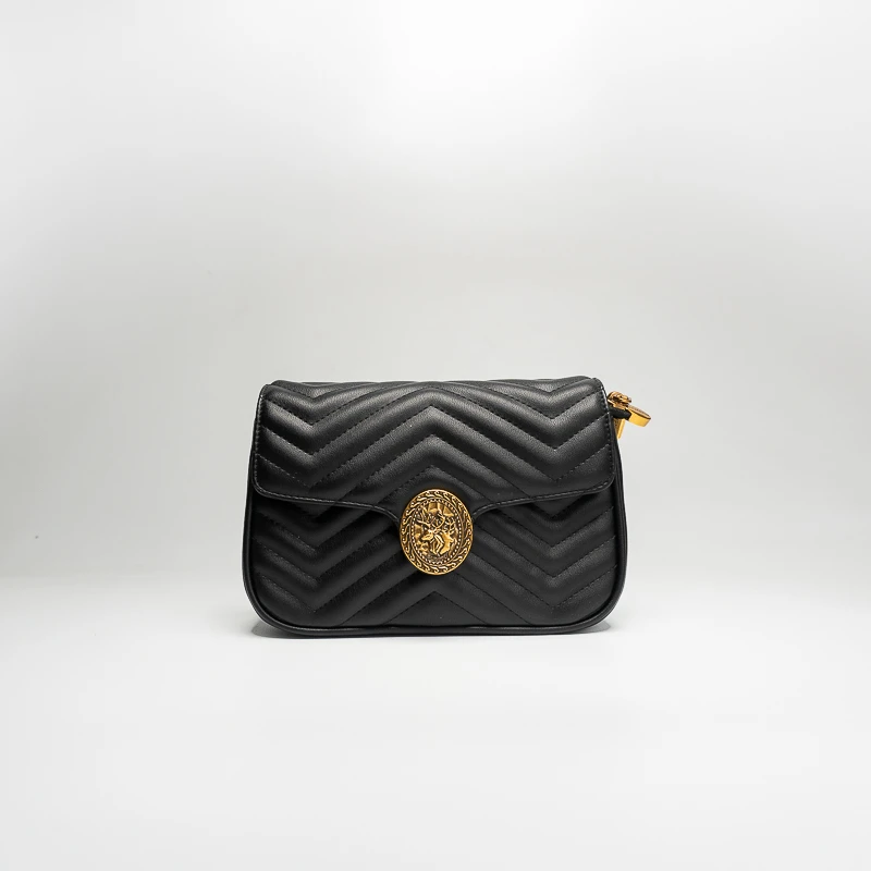 OLFVENAR/欧梵纳  轻奢百搭时尚小香风菱格斜挎小方包741-Z