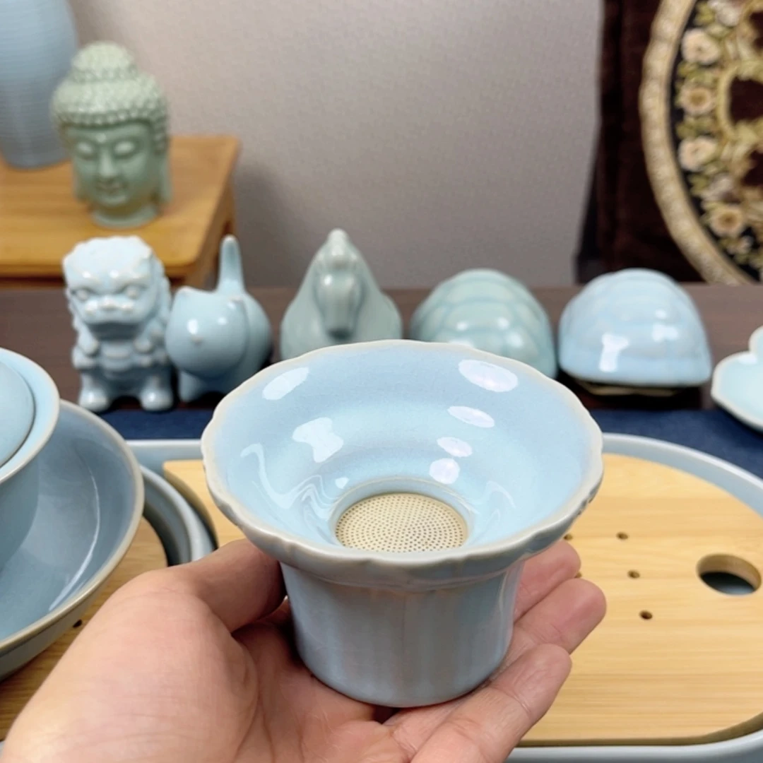 【闪购商品】瓷茶漏