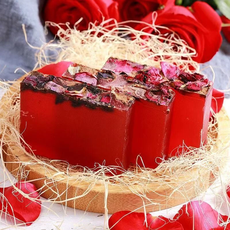 【小刘山货】云南中缅边境土货=玫瑰花香皂