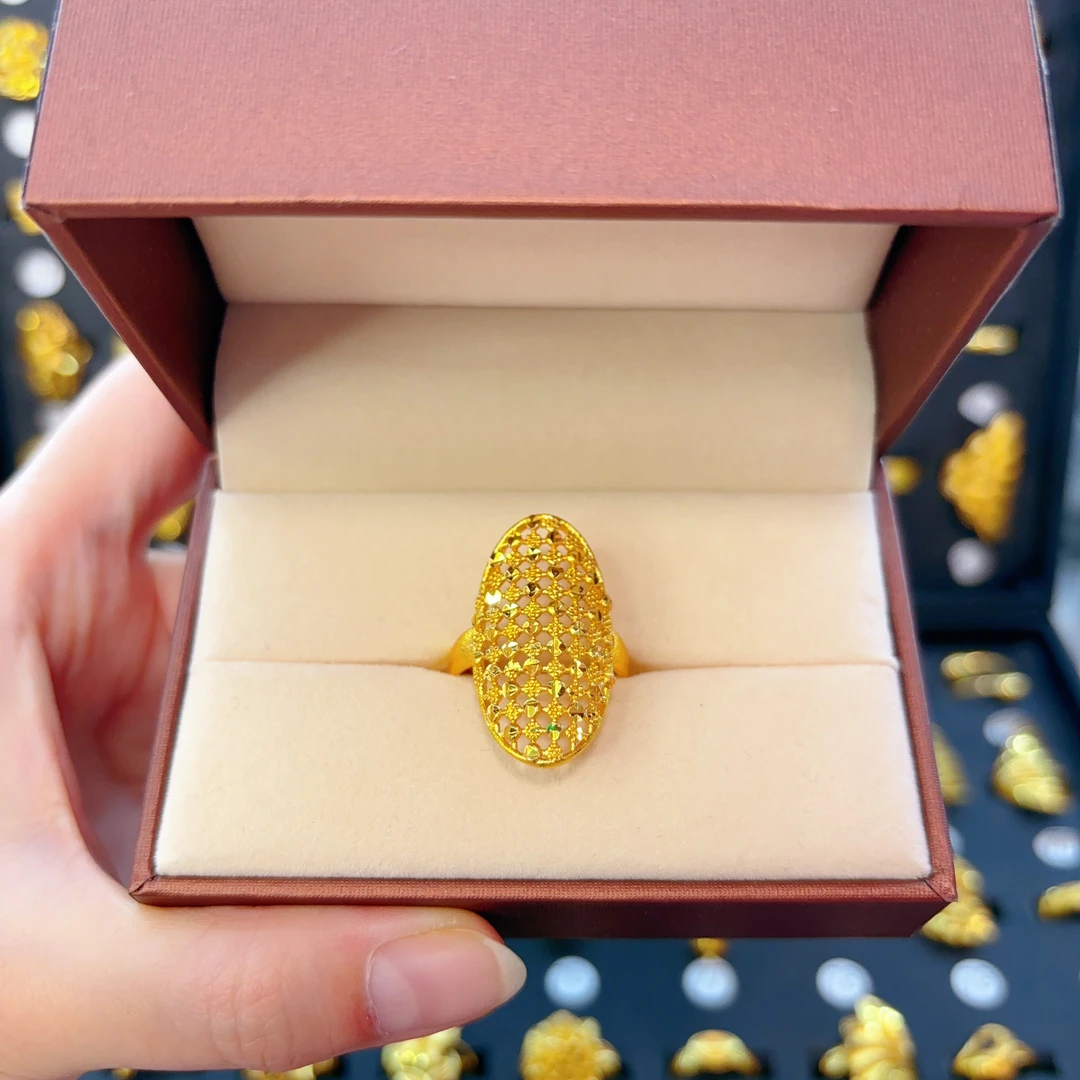 铜合金戒指 时尚开口可调节戒指（055）