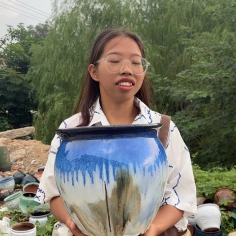 红陶20CM以下瑕疵高26口26