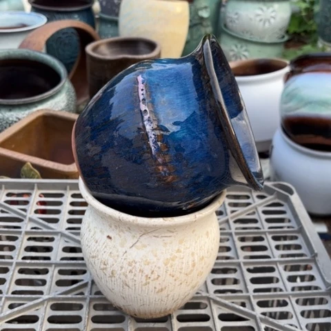 红陶20CM以下瑕疵高14口14