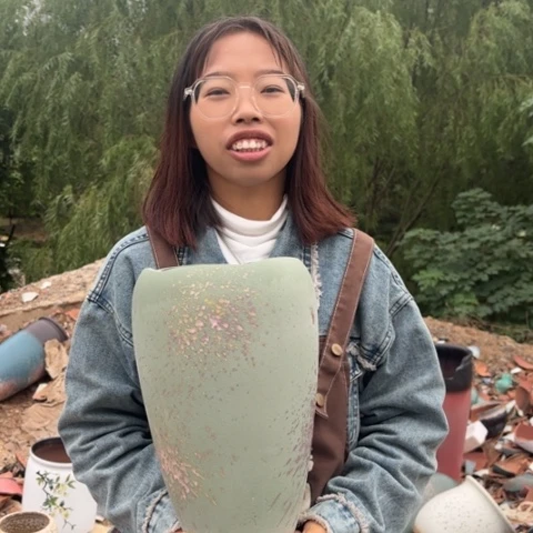 红陶20CM以下微瑕疵高30口18