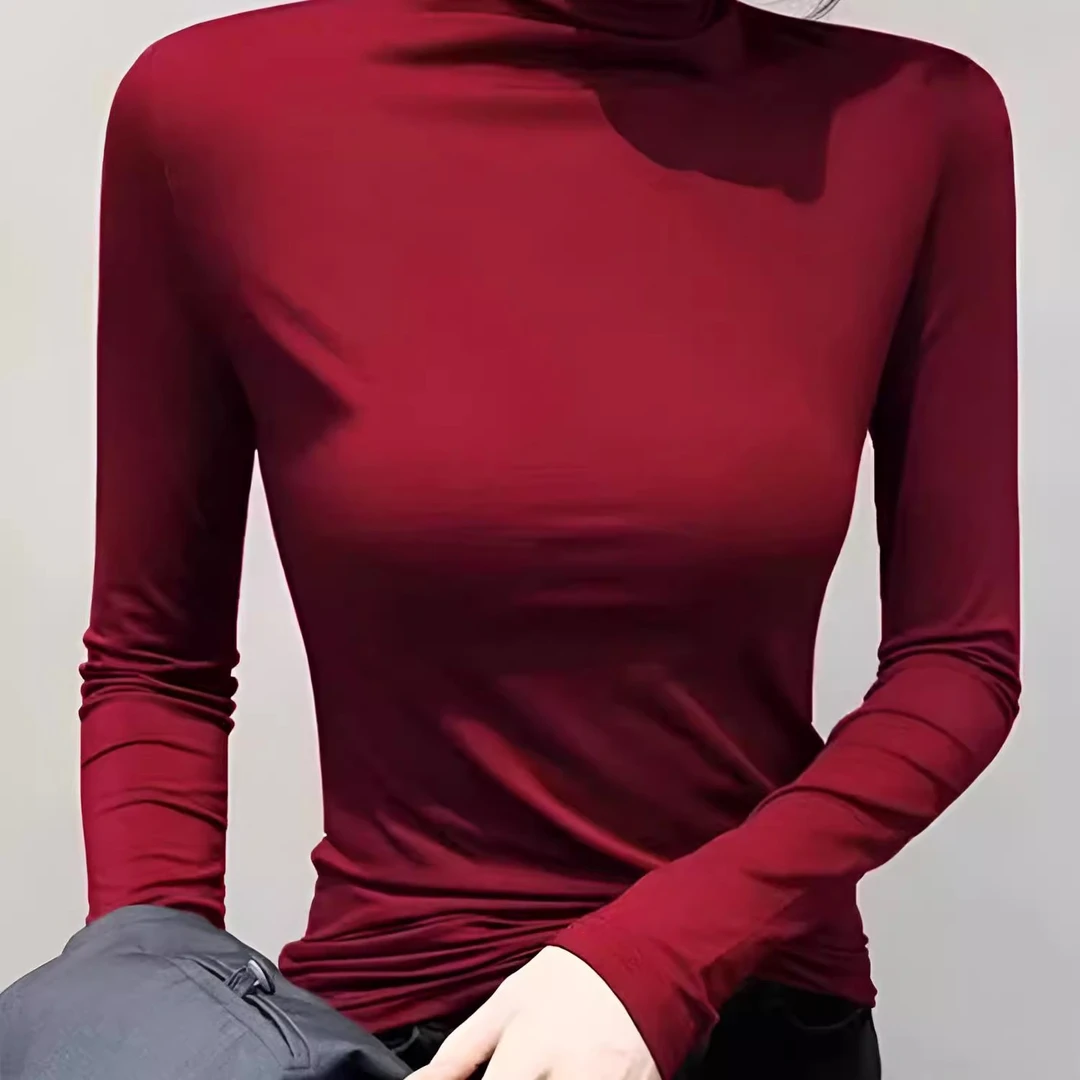打底衫女春秋内搭薄款气打底衫女春秋内搭薄款2025新款针织衫