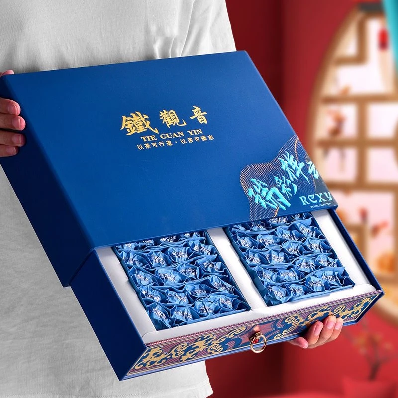 正宗安溪乌龙茶铁观音新茶浓香型茶叶铁观音500g茶叶礼盒装 送礼