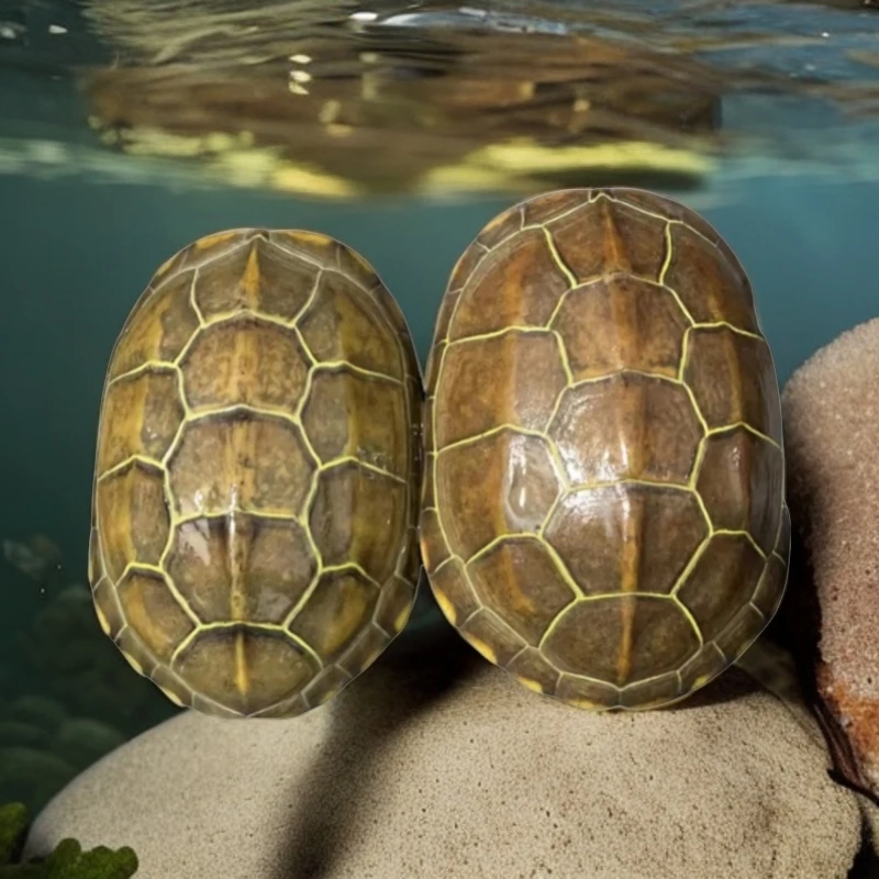 苏北金线草龟中华草龟外塘冷水养殖好养体质健康