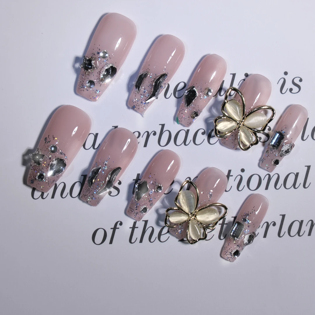 轻奢穿戴甲、甲片【你若盛开】