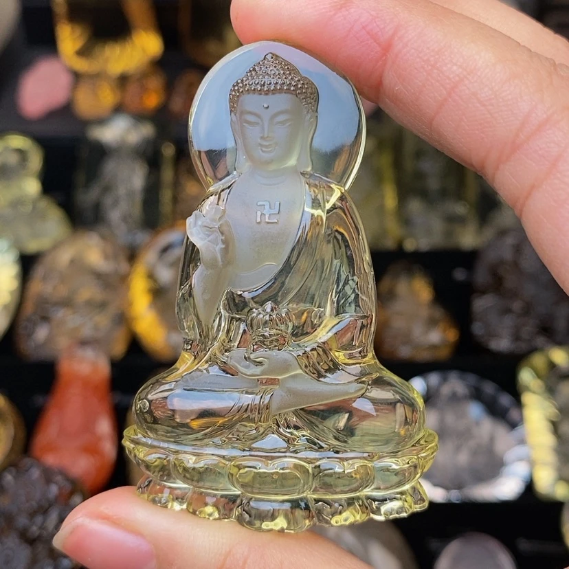 【闪购商品】水晶吊坠未镶嵌j***军