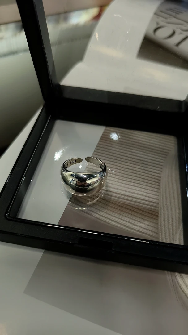 925银戒指 s925纯银活口戒指