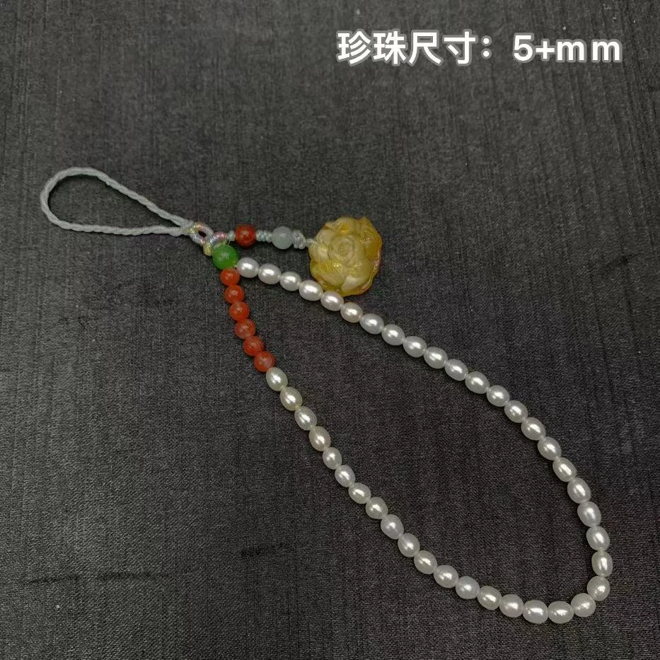 珍珠手机链时尚百搭优雅大方