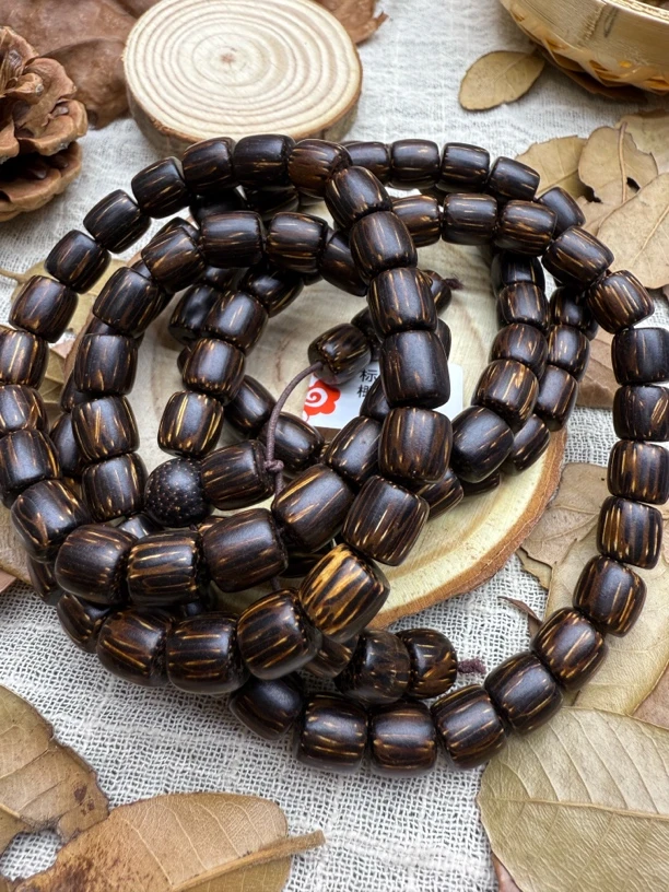 【福臻文玩】Q29海南沉木8mm多圈