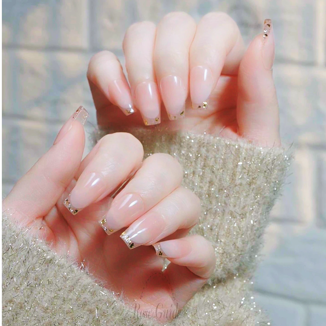 ROSE GUIDE ·伊能静同款 流金岁月 纯手工穿戴甲（sh-25)