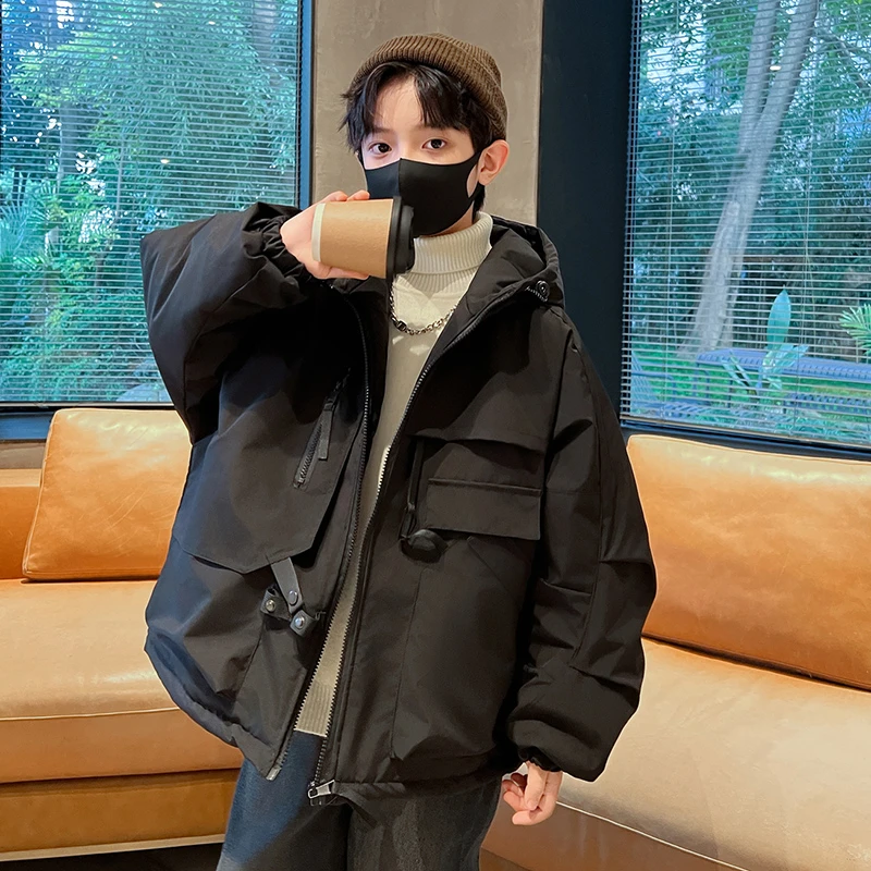 男童春装新款冲锋衣外套2025帅气儿童春秋中大童潮酷夹克童装8125