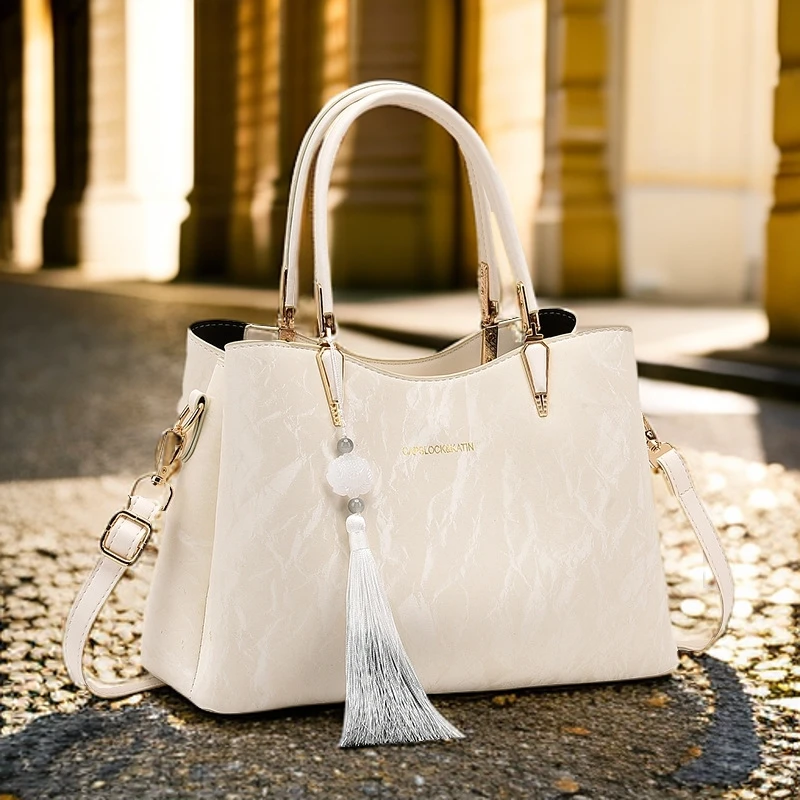 【秋冬新款】新中式轻奢2024款时尚手提包通勤大容量女包斜挎包包包