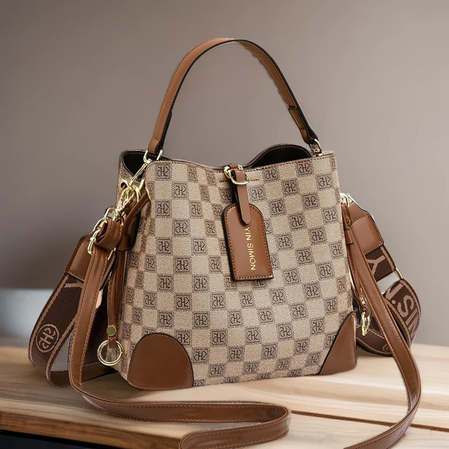 【女包】新款时尚肩包流行水桶包新款洋气小众女士手提单肩百搭斜跨