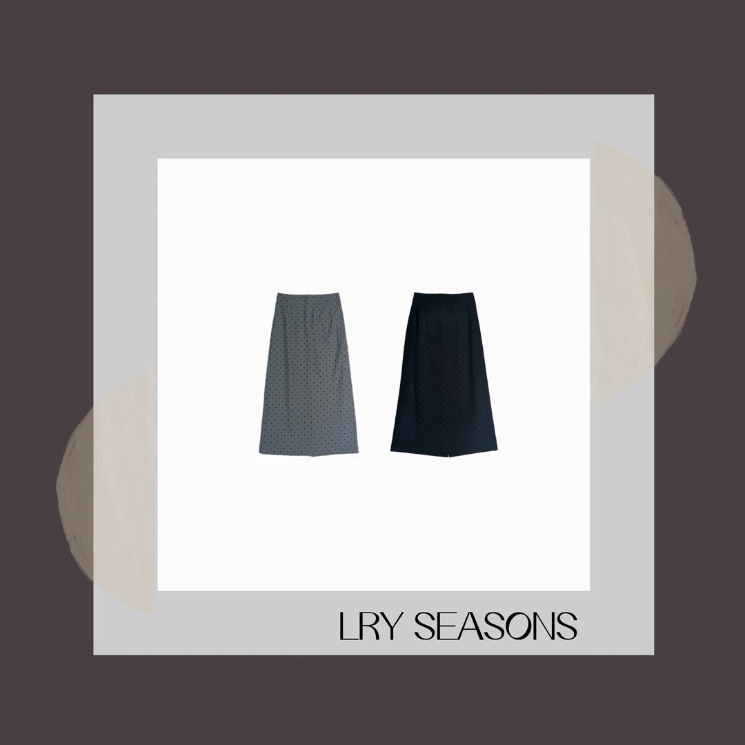 LRY SEASONS |韩系波点显瘦休闲百搭波点裙8091/1083