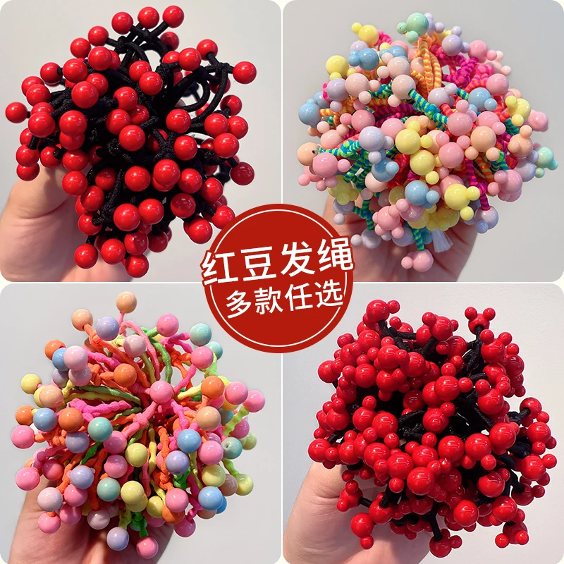 小皮筋女扎头女童头绳2025新款儿童发圈不伤发橡皮筋头发绳小女孩