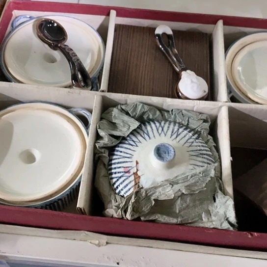 瓷片闲**鹤日本精品回流瓷器