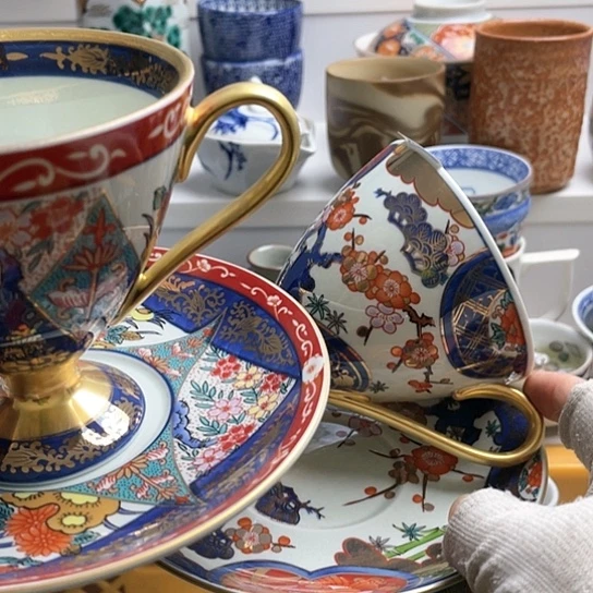 瓷片闲**鹤日本精品回流瓷器