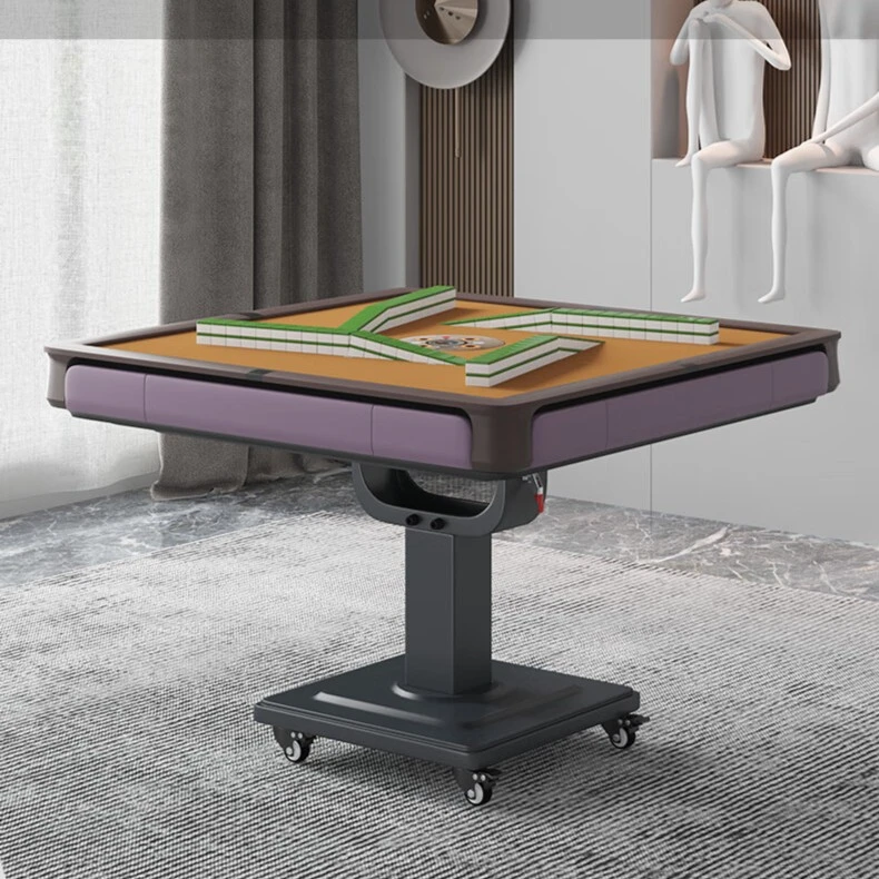 四方城第三代旋翼机T650高端麻将机软包皮革麻将桌餐桌两用静音机