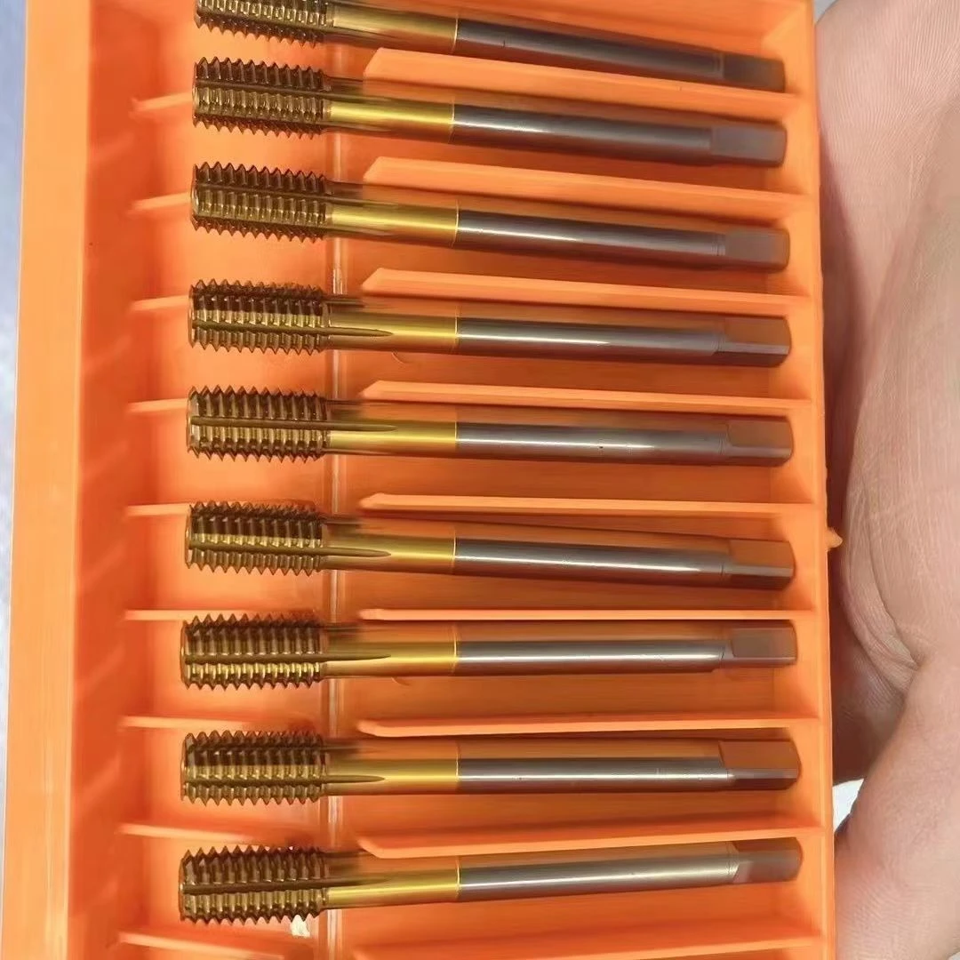 M6M8多油槽镀钛挤压丝锥攻丝日本德国挤压丝攻不锈钢钢件专用