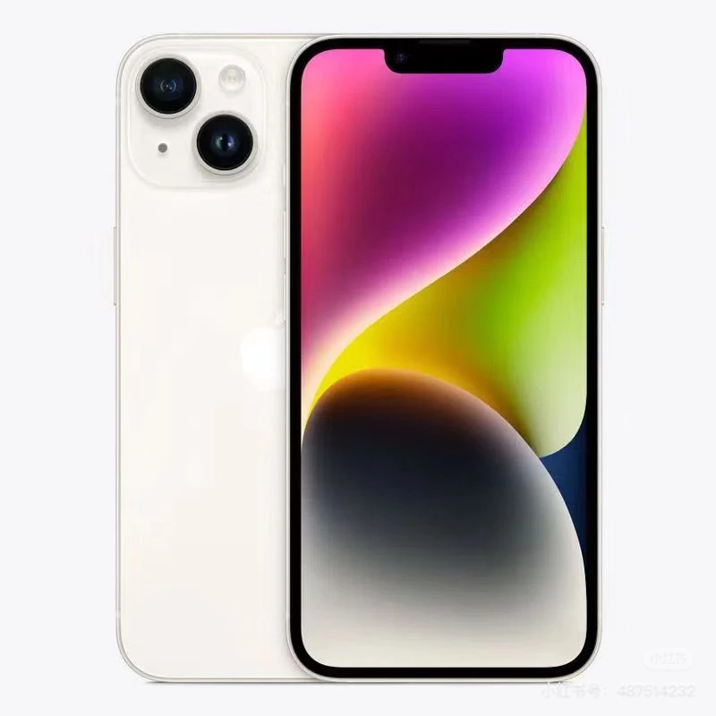 95新 Apple/苹果 苹果14 256G白色外观99新