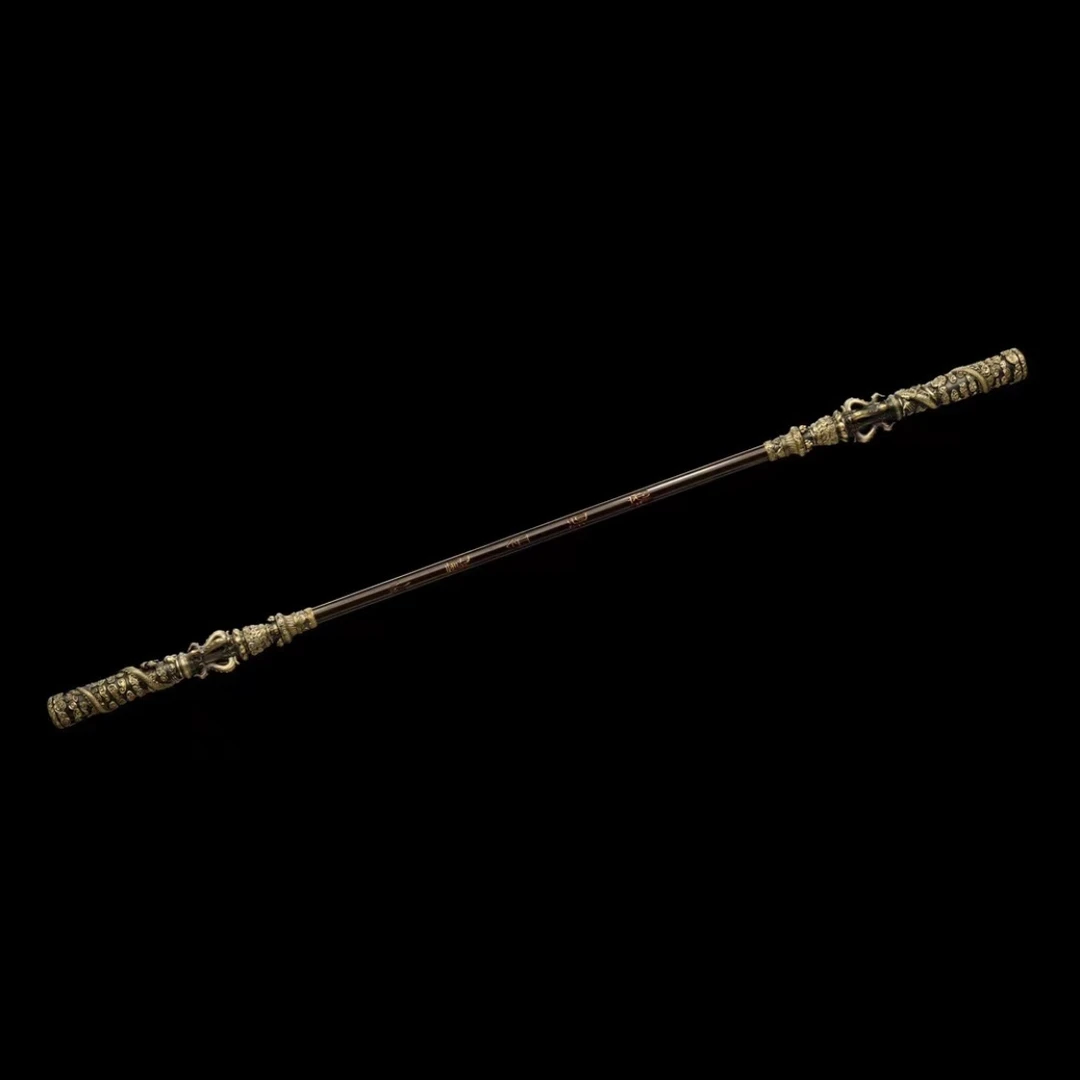 黑神话悟空天命人如意金箍棒纯铜精雕棍子长款（冯渊刀剑）未开刃