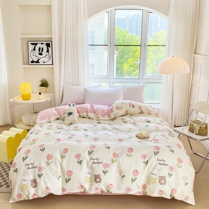 【刘老板】全棉活性印花单被套