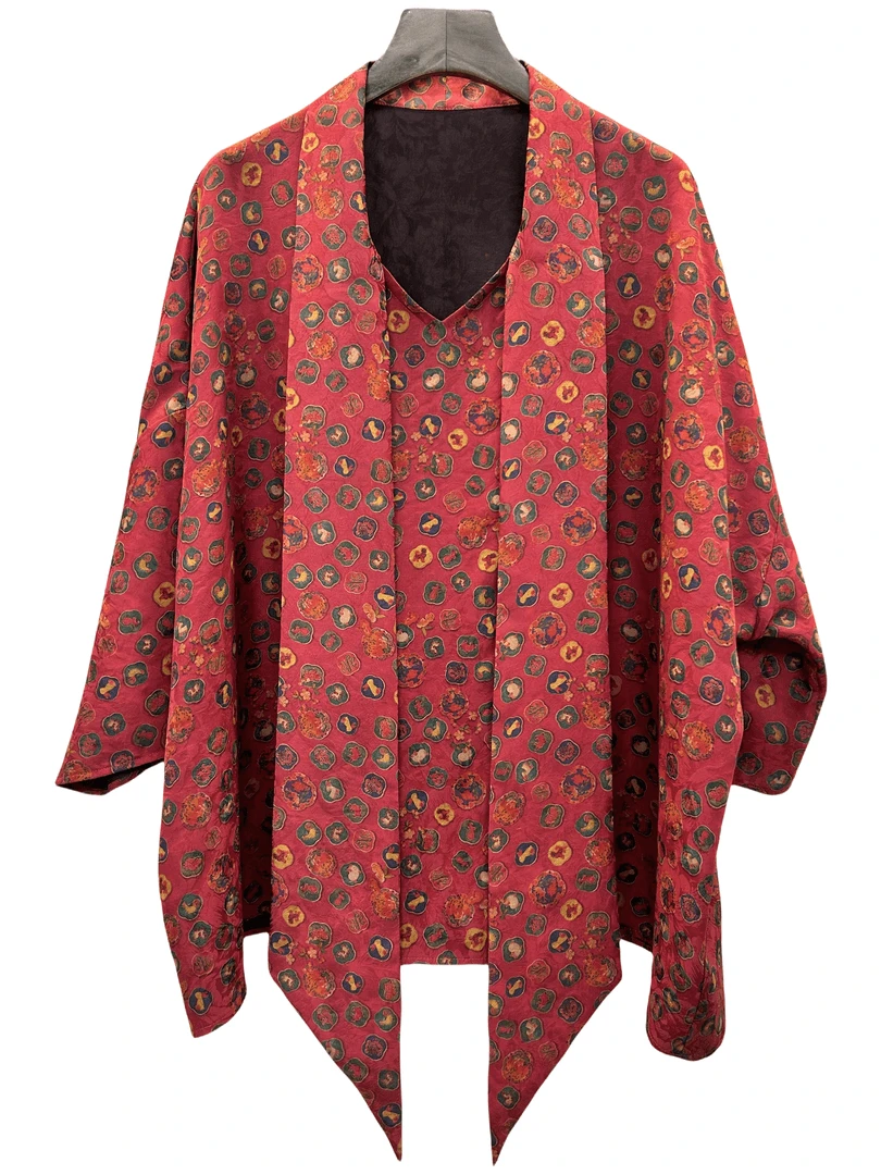 【金禧禧服饰】十二生肖香云纱上衣J22287-5