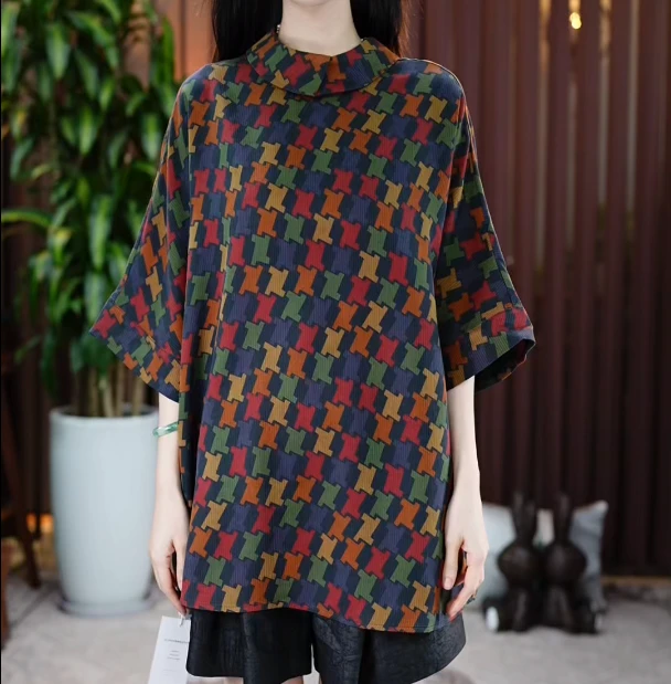 【金禧禧服饰】好来玉小姐姐香云纱上衣J23104A-3