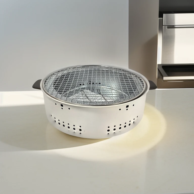 S围炉煮茶炭炉淄博烧烤炉户外便携家用碳烤肉架户外烧烤架烧