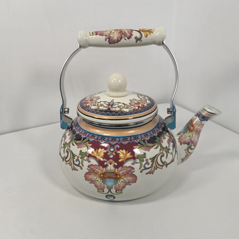 珐琅搪瓷茶水壶功夫泡茶水壶家用单壶耐热茶具