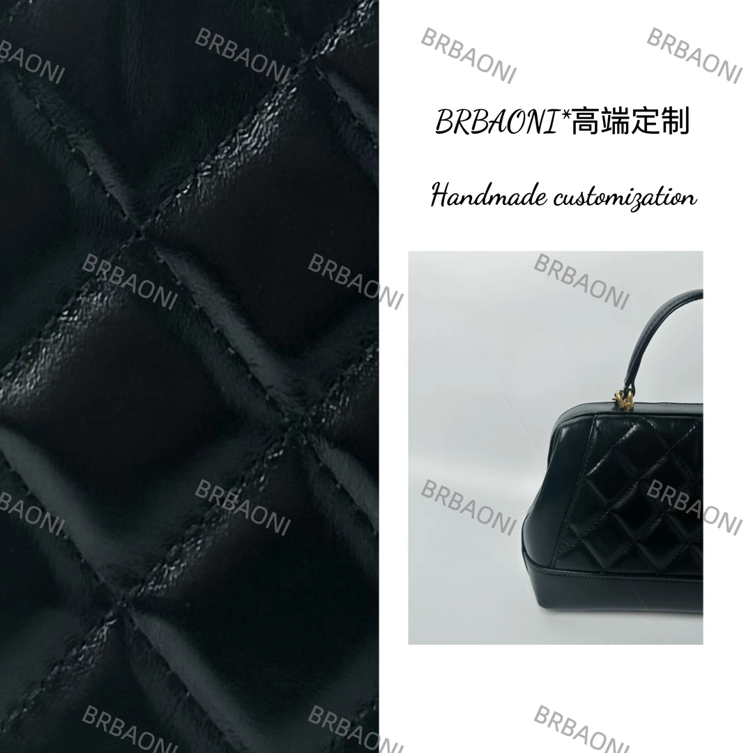 高端定制轻奢时尚真皮单肩斜跨包/A69