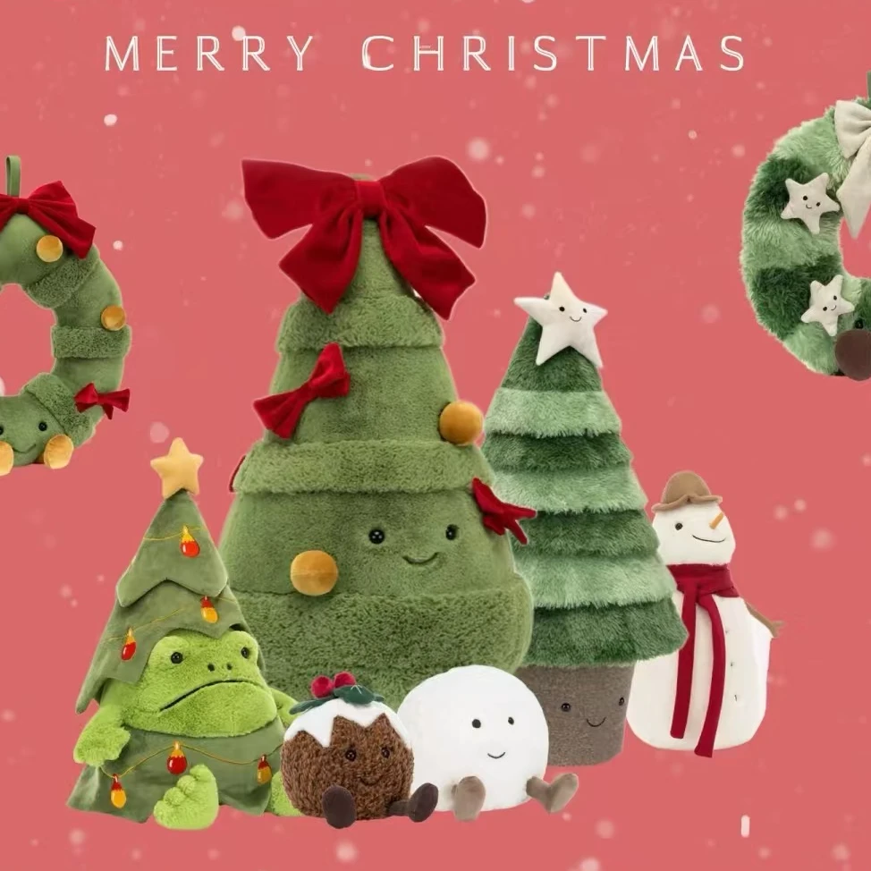 精选圣诞系列毛绒玩偶（配防尘袋）